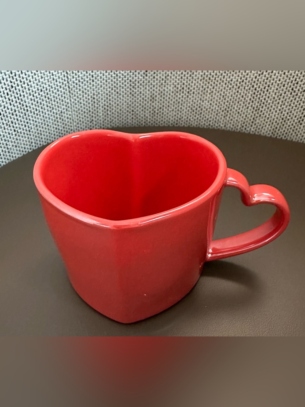 Heart shaped mug • perfect for kids • ceramic cup